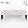 Commercial furniture hotel waiting room seating sofa stool long bench
